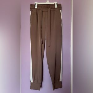 Dynamite joggers with white stripe down the side